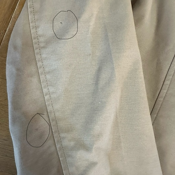 Tommy Hilfiger Women’s Tan Trench Coat Size Medium - Picture 2 of 13